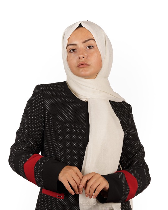 Krem Haiti Şal