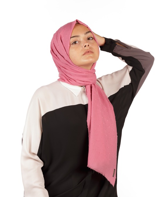 Pembe Pıtpıt Şal
